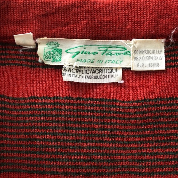 GINO PAOLI Rare Checkered Mid Century Knit skirt 60s 70s plaid Ralph Lauren - Picture 6 of 7